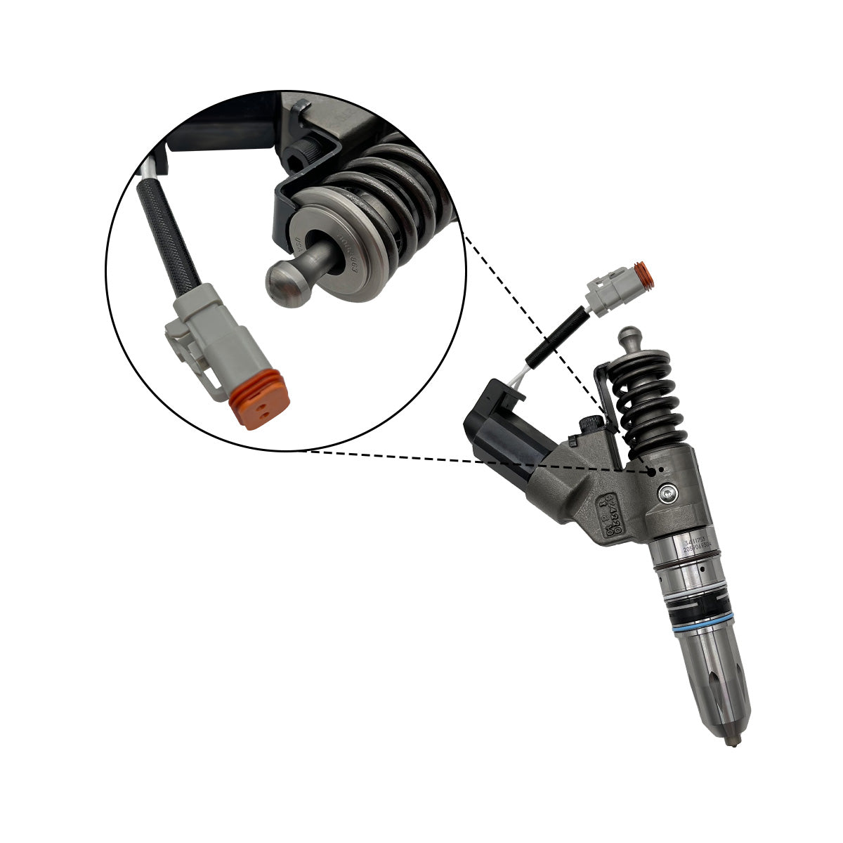 Fuel Injector 3411753 3411753RX for Cummins ISM ISM11 M11 QSM11 Engine