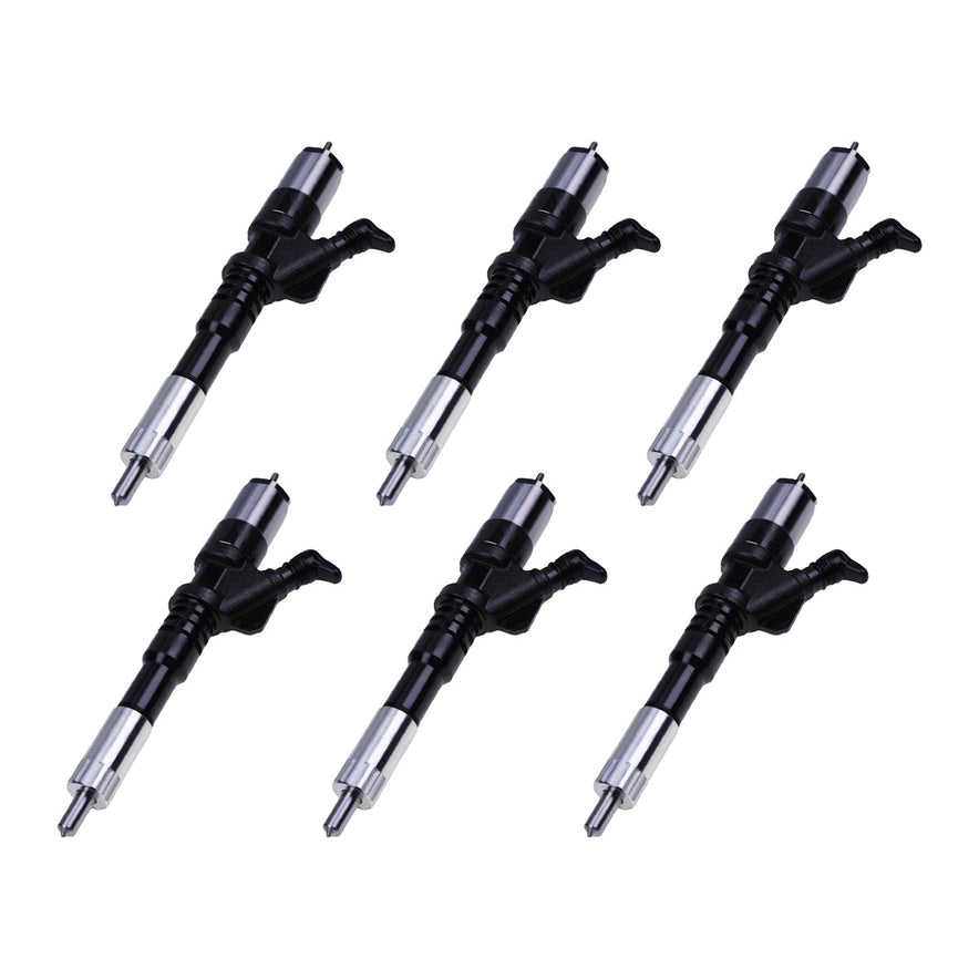 Fuel Injector 095000-0800 095000-0801 for Komatsu Engine SA6D125E 6D125 Excavator PC400-7
