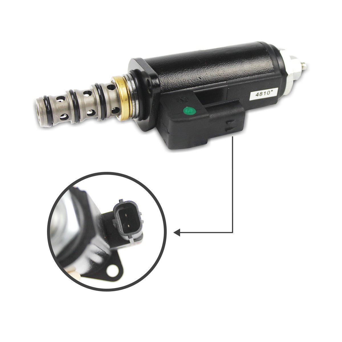 YN35V00052F1 24V Solenoid Valve for Kobelco SK200-8 SK230-8