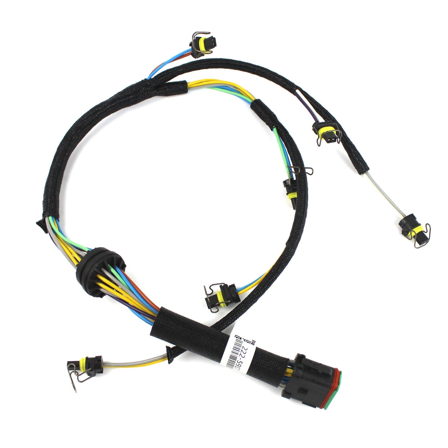 222-5917 2225917 Injector Wiring Harness for Caterpillar E324D E325D E329D C7 Engine