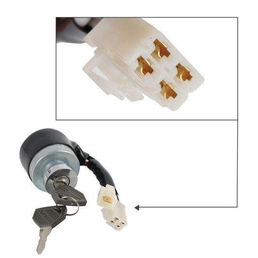 Ignition Switch AM879479 LVA803436 for John Deere Tractor 2025R 2027R 2032R