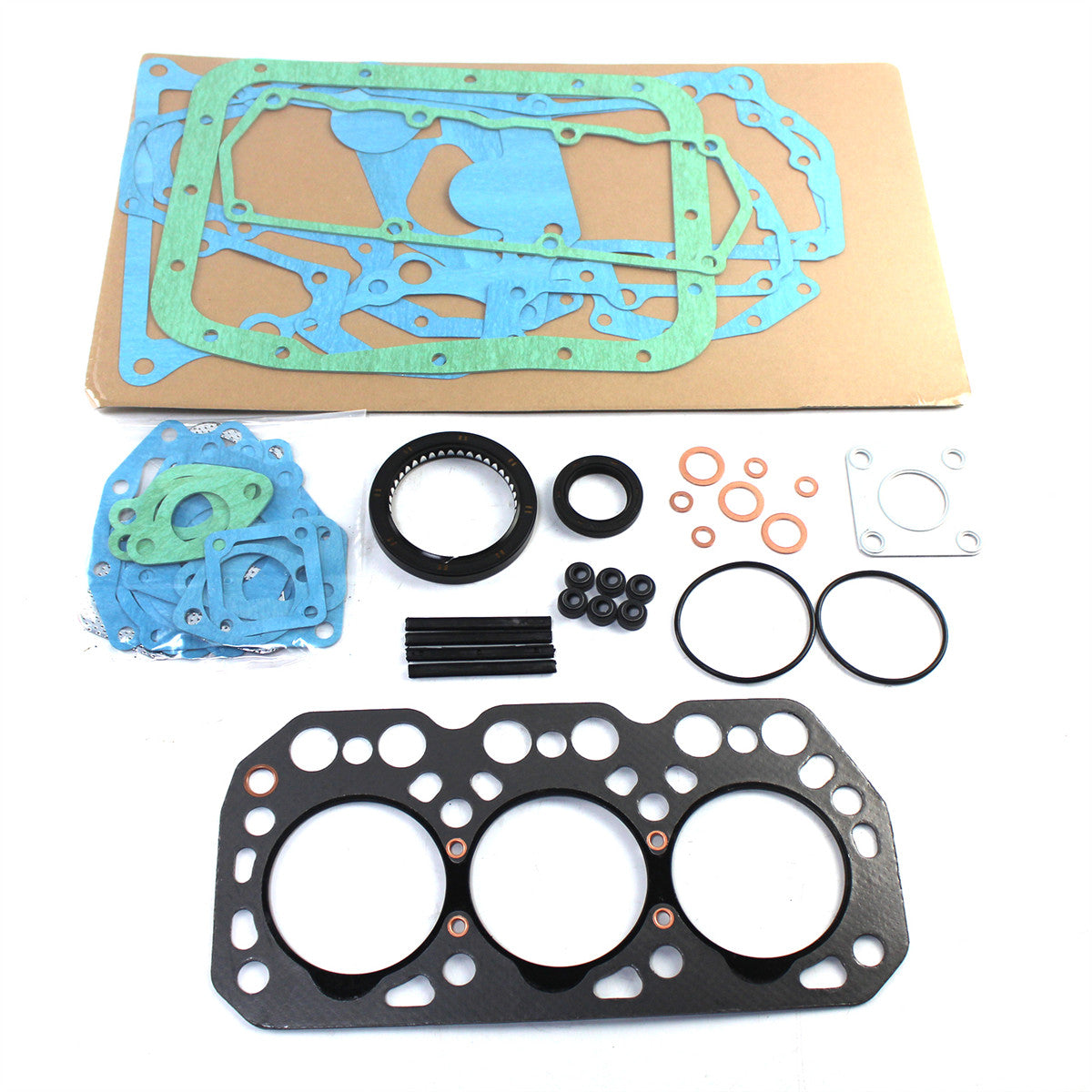 K3M Engine Overhaul Gasket Kit for Mitsubishi MT300 MT301D Tractor