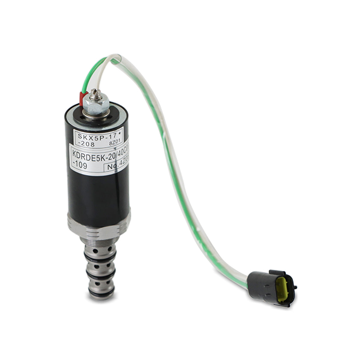 KDRDE5K-20/40C07-109 Hydraulic Solenoid Valve for Kobelco SK200-6E SK210-6E