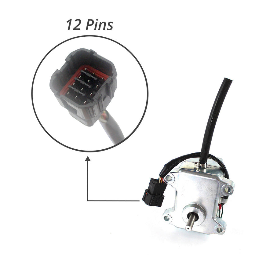 KHR1346 Throttle Motor with 12 Pins for Sumitomo Excavator SH100-A1 SH100-A2