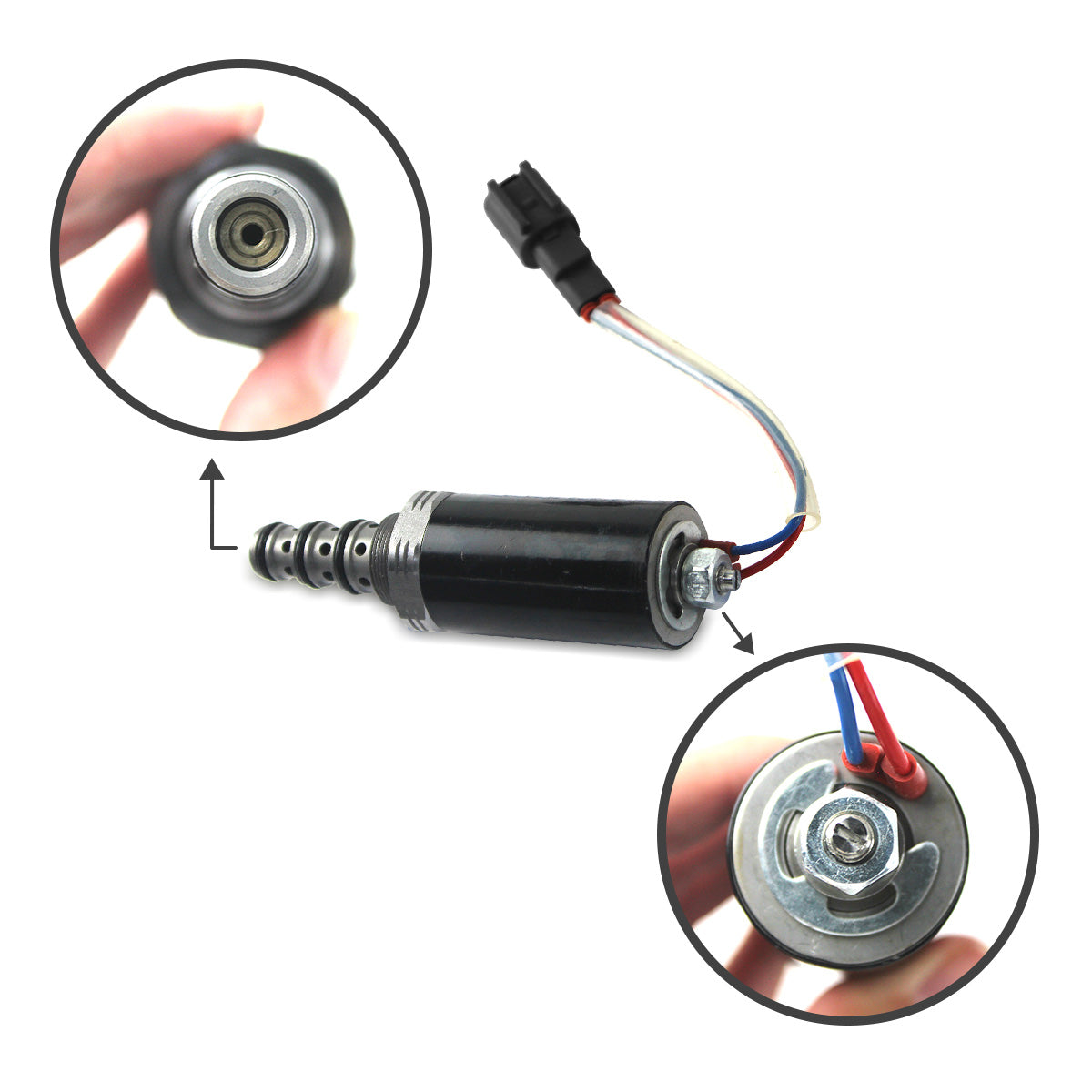 KWE5K-20/G24D04 SKX5/G24-202 Solenoid Valve for Kato HD820