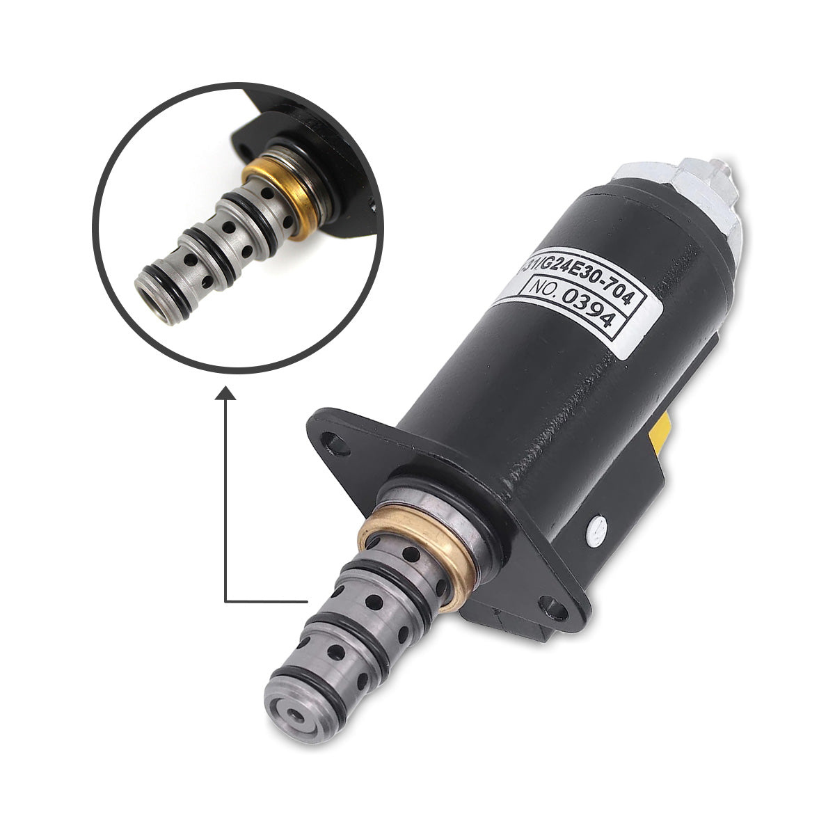 KWE5K-31/G24E30704 116-3526 Solenoid Valve for CAT E320B E322B E322C