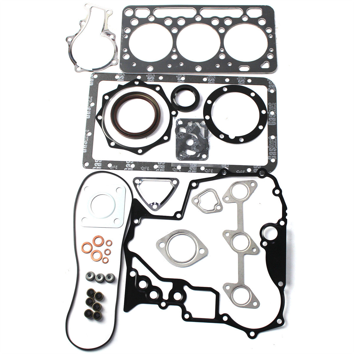 Overhaul Gasket Kit for Kubota Engine D902 Excavator KX41-3 Tractor BX25 Utility Vehicle RTV900