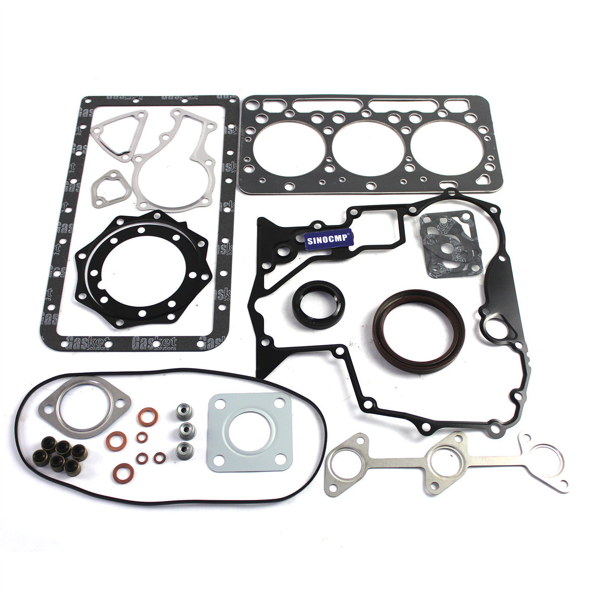 Overhaul Gasket Kit for Kubota Engine D902 Excavator KX41-3 Tractor BX25 Utility Vehicle RTV900