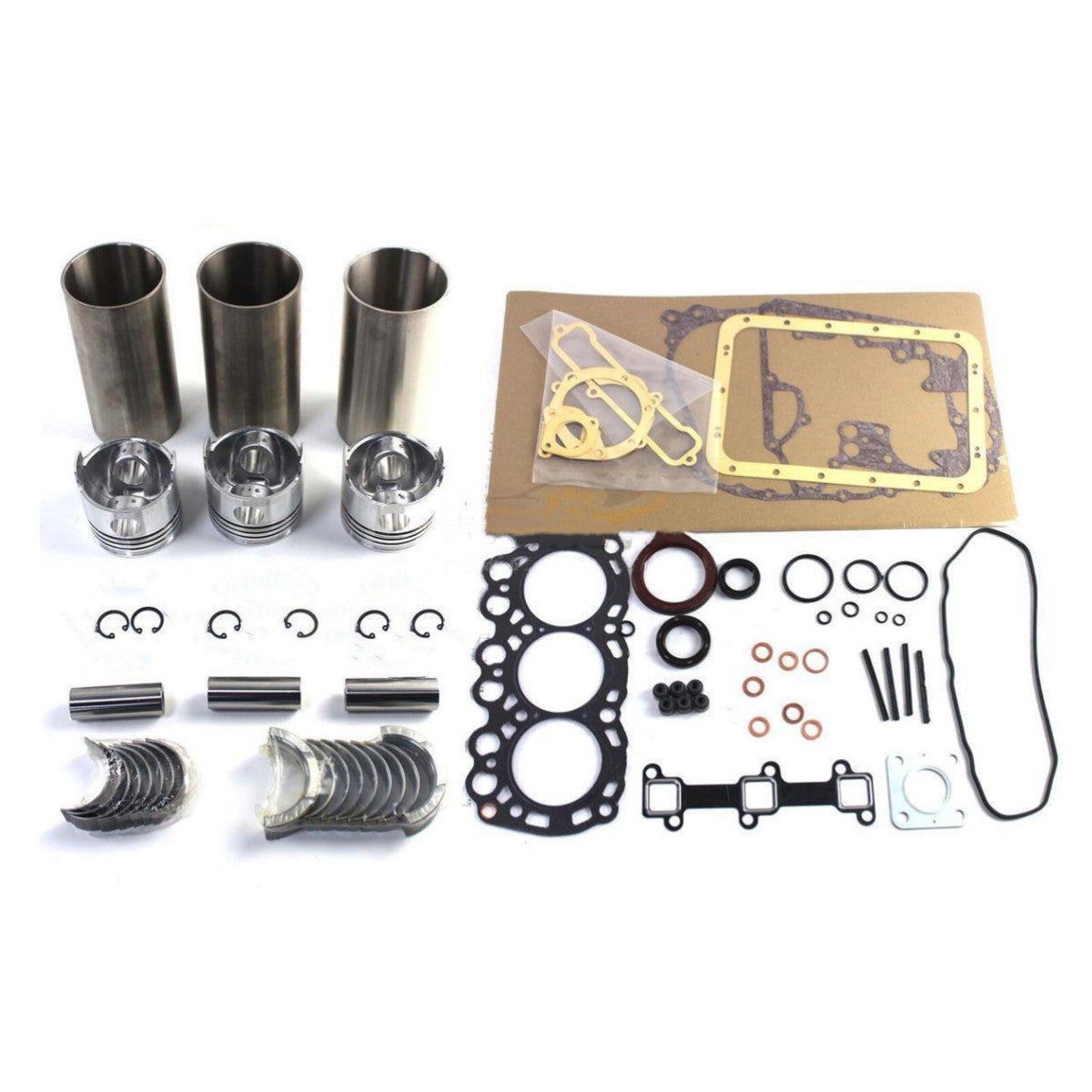 L3E L3E-61SDH 21mm Engine Overhaul Rebuild Kit for Mitsubishi Volvo EC15