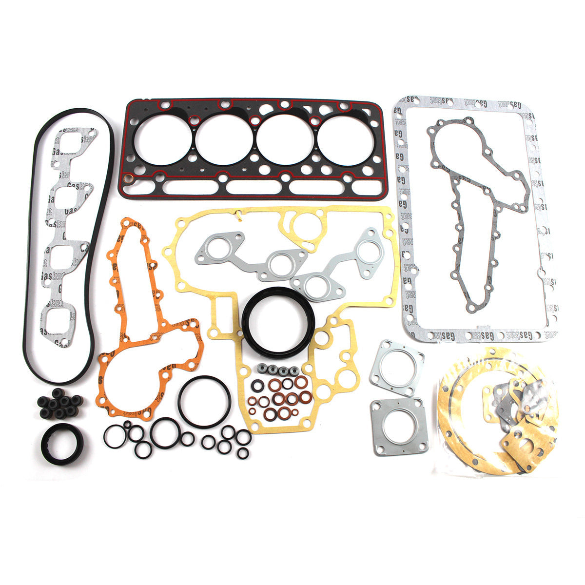 Overhaul Rebuild Kit for Kubota V2203-M Engine L4350DT L4400DT L4740 MX5100 R510 L5240 Indirect Injection