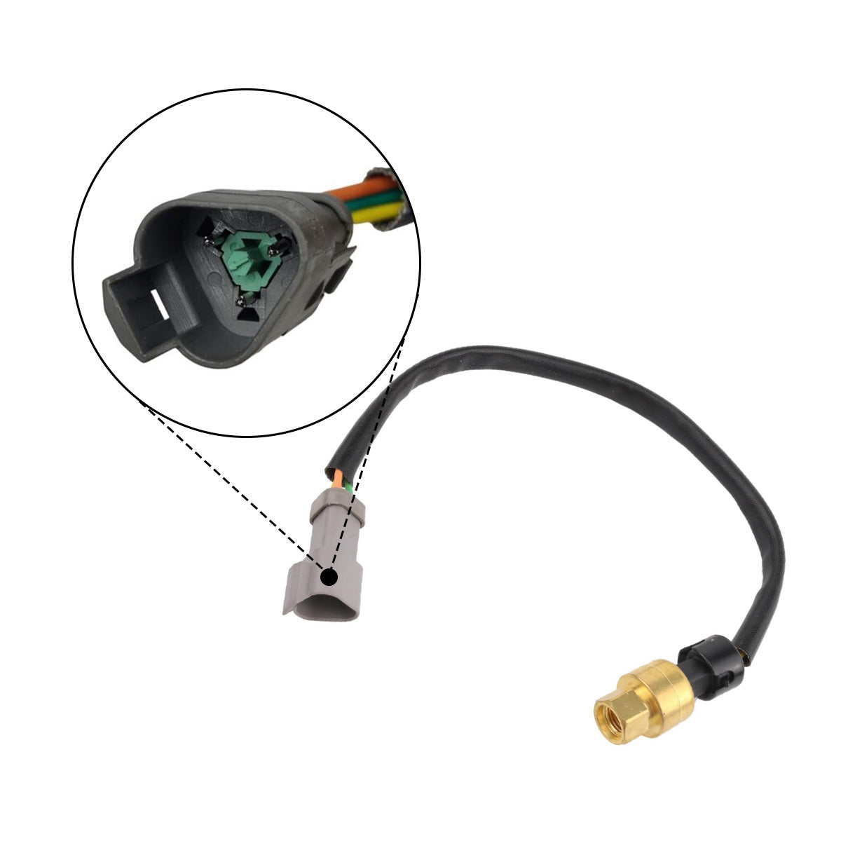 Pressure Sensor 239-3478 2393478 for Caterpillar CAT C11 C13 C15 Engine 349D 390D Excavator