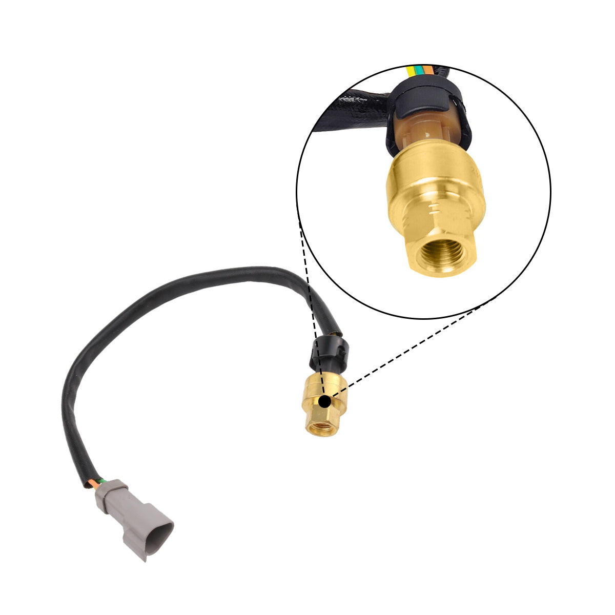 Pressure Sensor 239-3478 2393478 for Caterpillar CAT C11 C13 C15 Engine 349D 390D Excavator