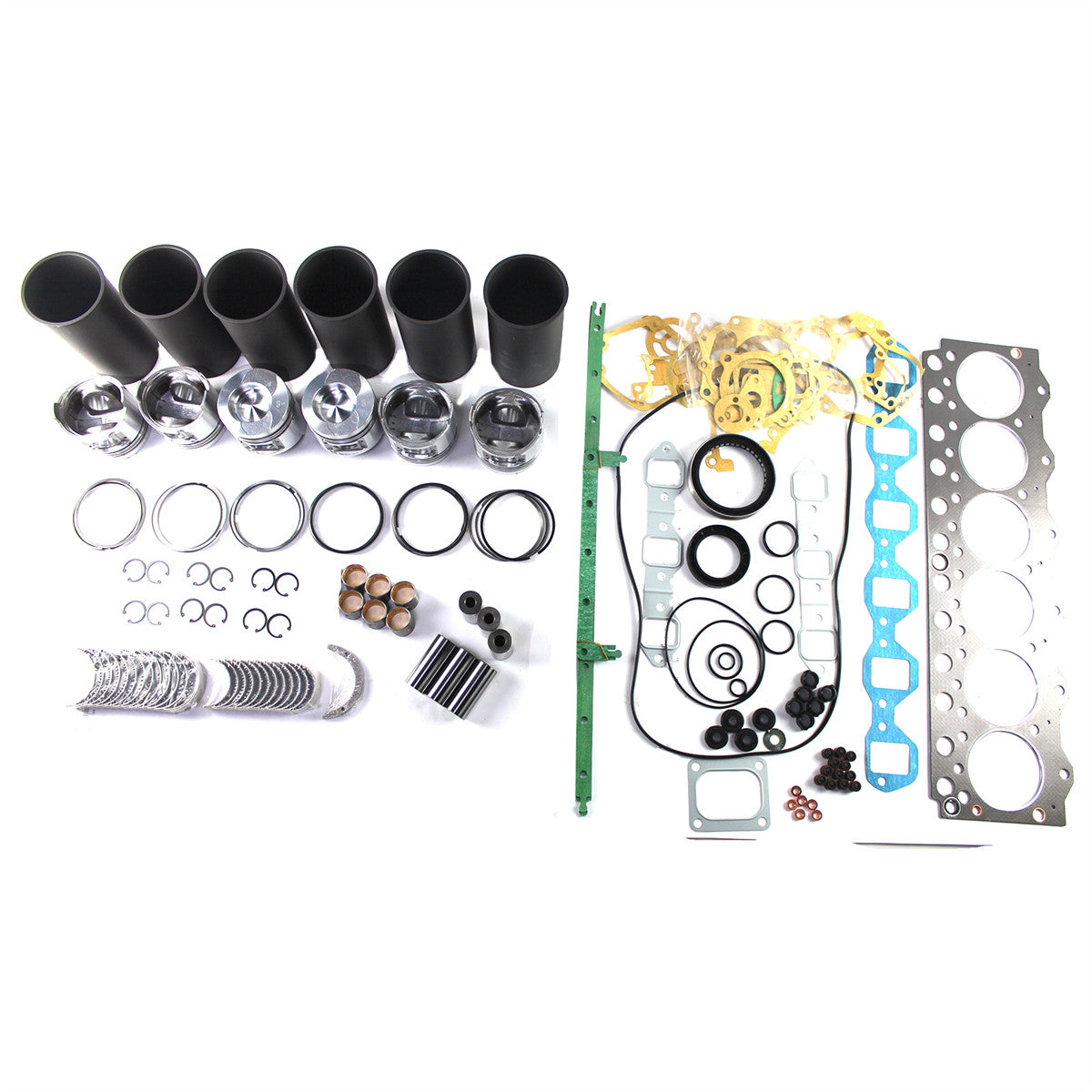 S6D95 6D95L Engine Rebuild Kit for Komatsu PC200-6 PC220-6 PC180-3 Excavator