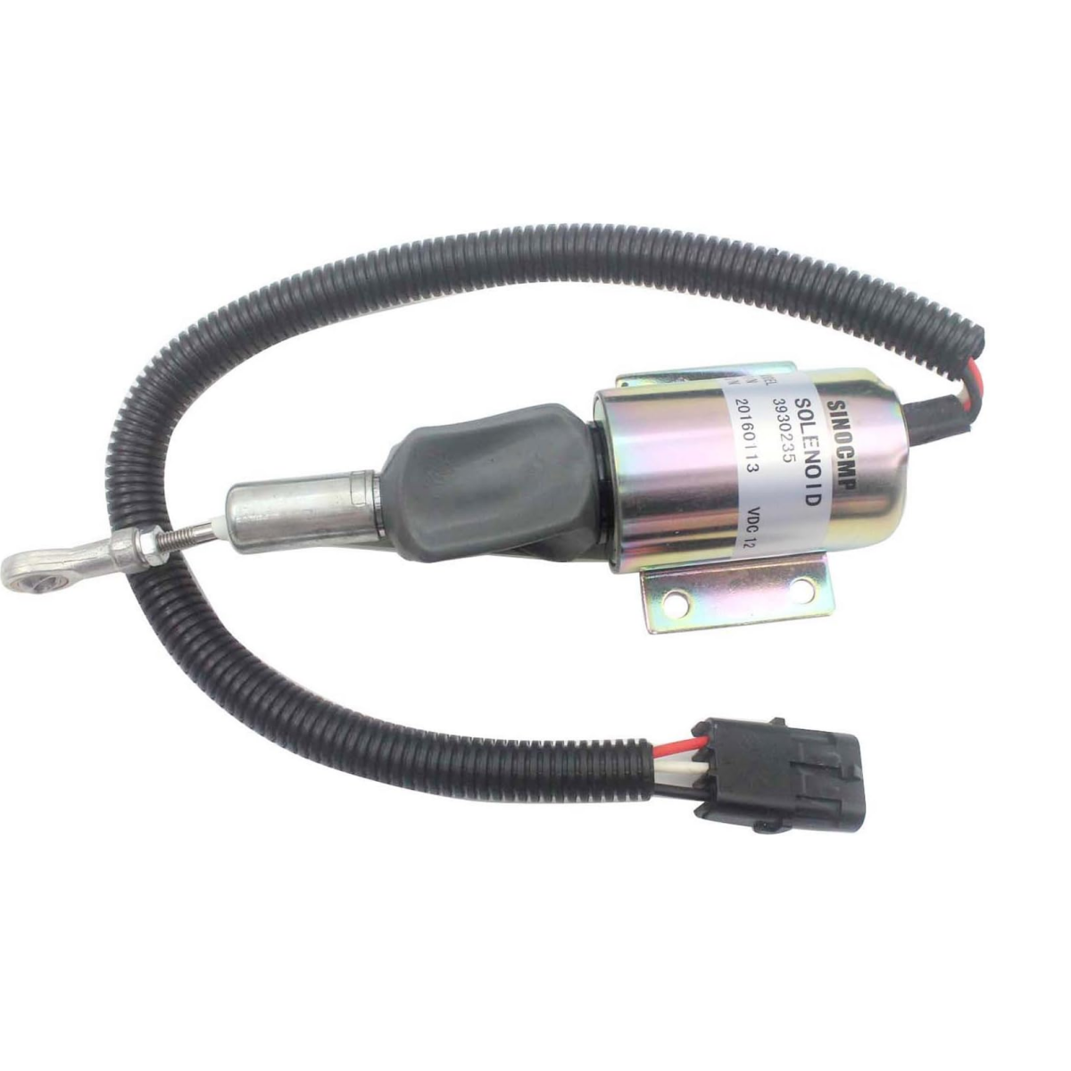 SA-4348-12 3930235 Fuel Shutoff Solenoid Valve for Cummins 6C 8.3 Engine