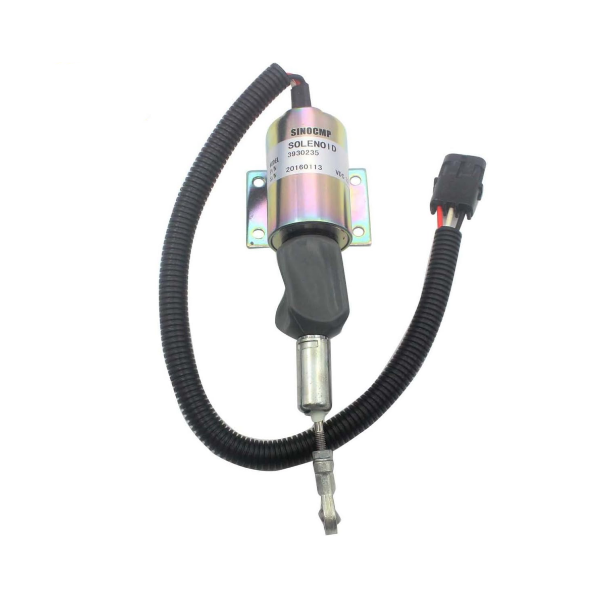 SA-4348-12 3930235 Fuel Shutoff Solenoid Valve for Cummins 6C 8.3 Engine