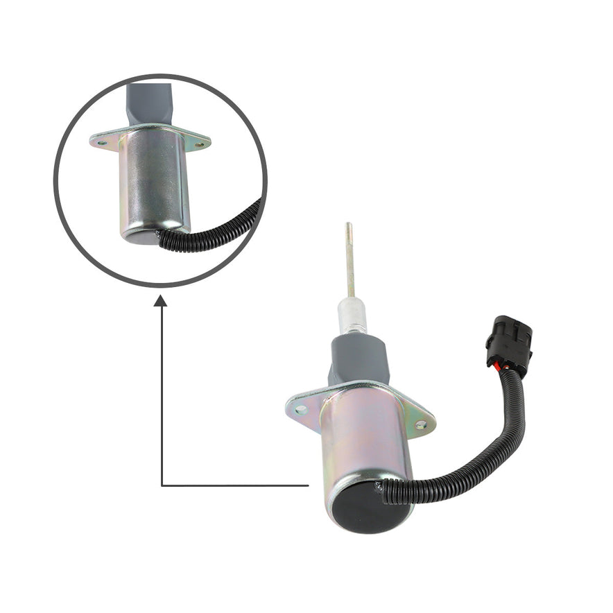 SA-4697-24 3934177 RE53560 Cutoff Solenoid Valve for Cummins 5.9 Engine