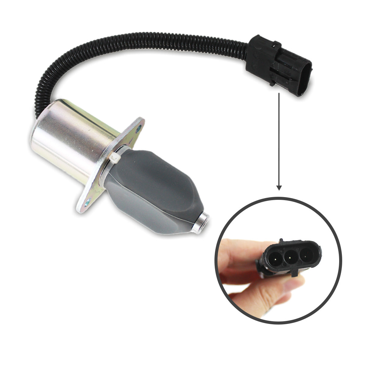 SA-4754-12 3934171 3800603 Fuel Stop Solenoid Valve for Cummins Engine