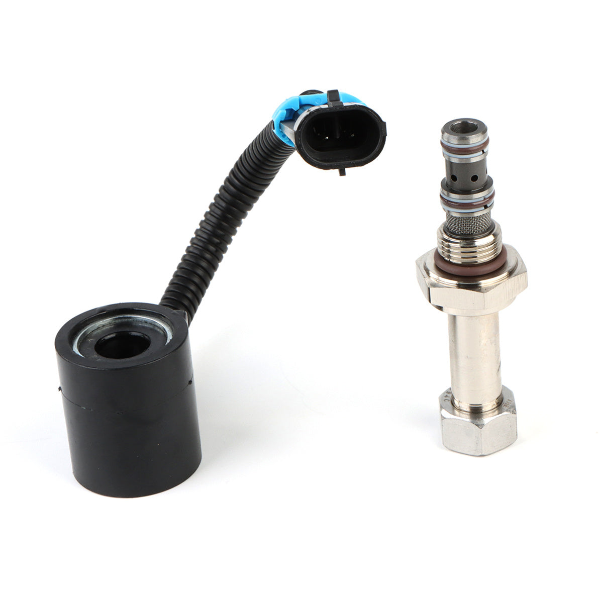 Solenoid Coil w/Spool Valve Set 6667687 6309311 6671025 for Bobcat Loader 653 751 753 763 773 863 S300 S50 T200 T300 T450