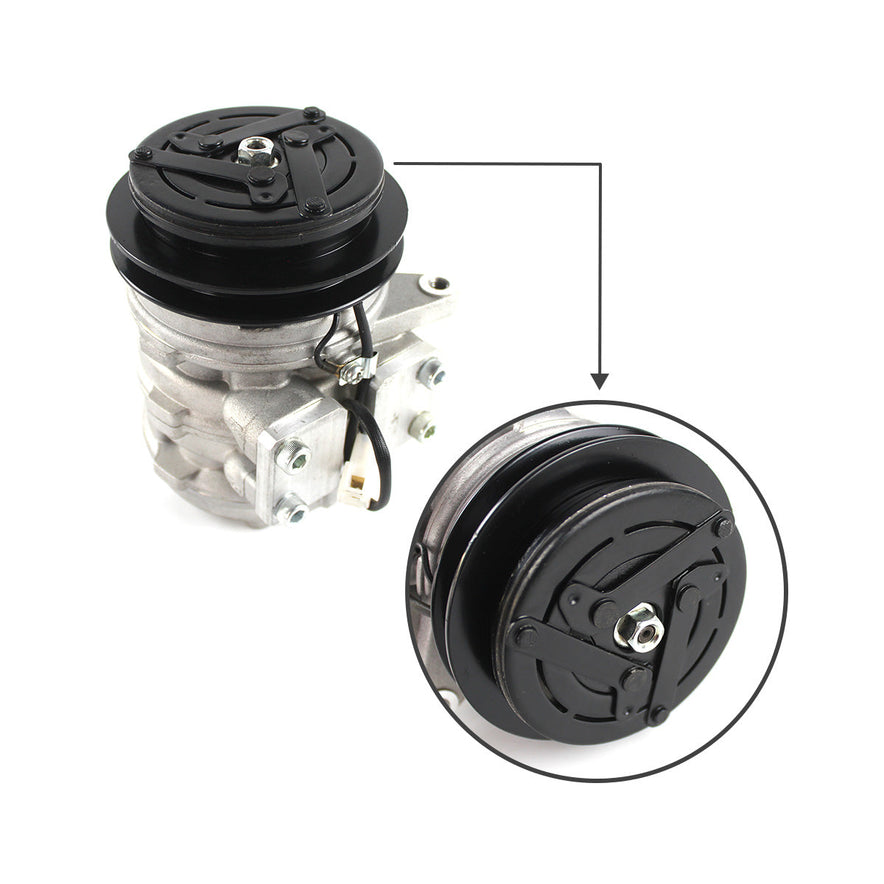 T0070-87290 AC Air Conditioning Compressor for Kubota M9000-CAB M9000DT-CAB