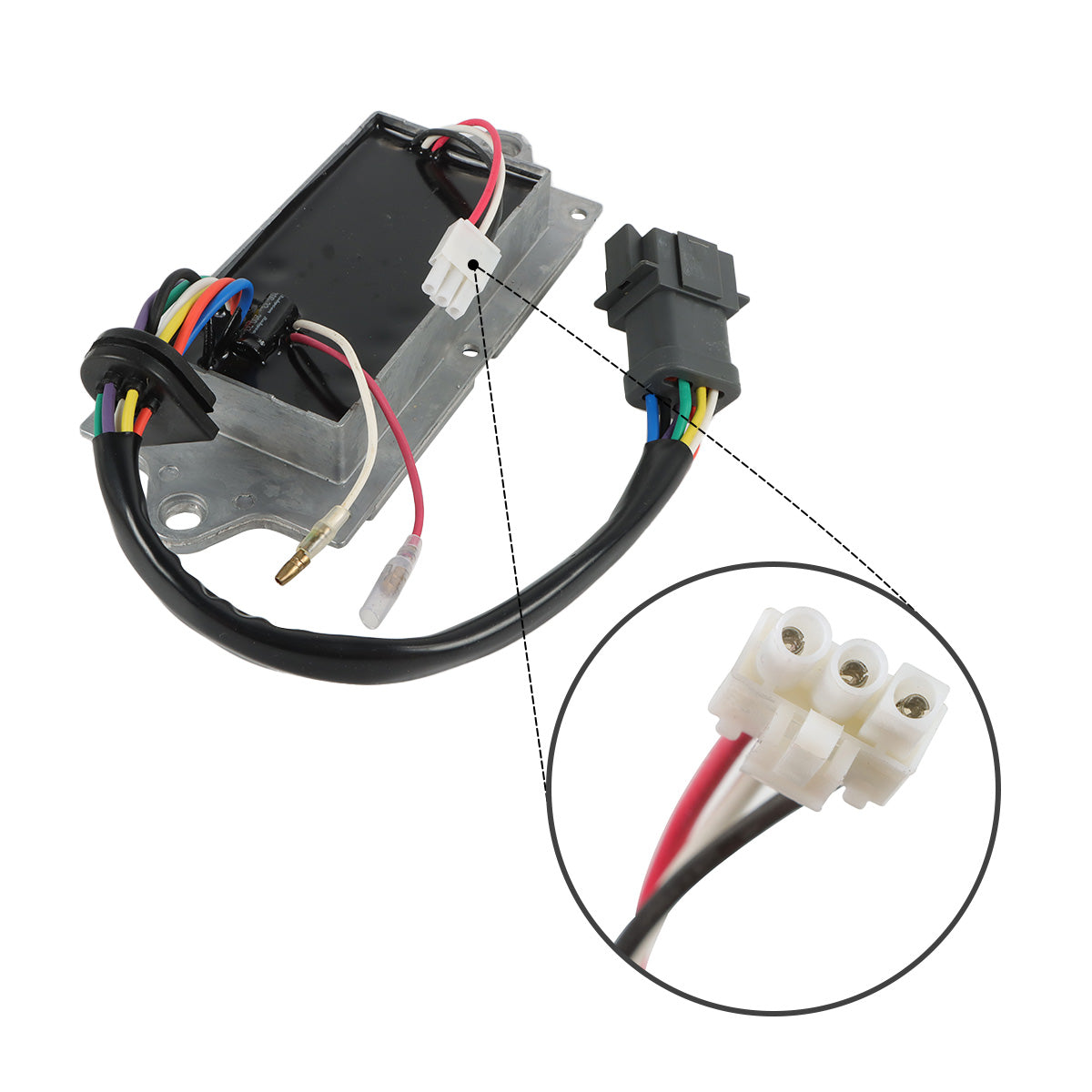 Throttle Drive Panel with 7 Pins for CAT E320C E312 Excavator