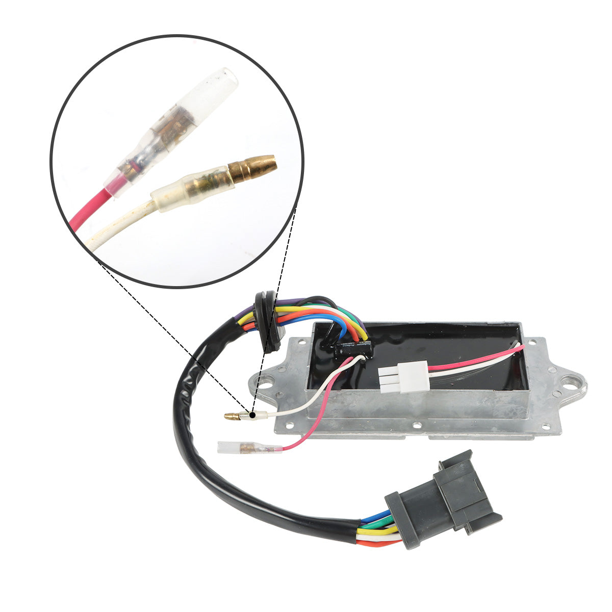 Throttle Drive Panel with 7 Pins for CAT E320C E312 Excavator