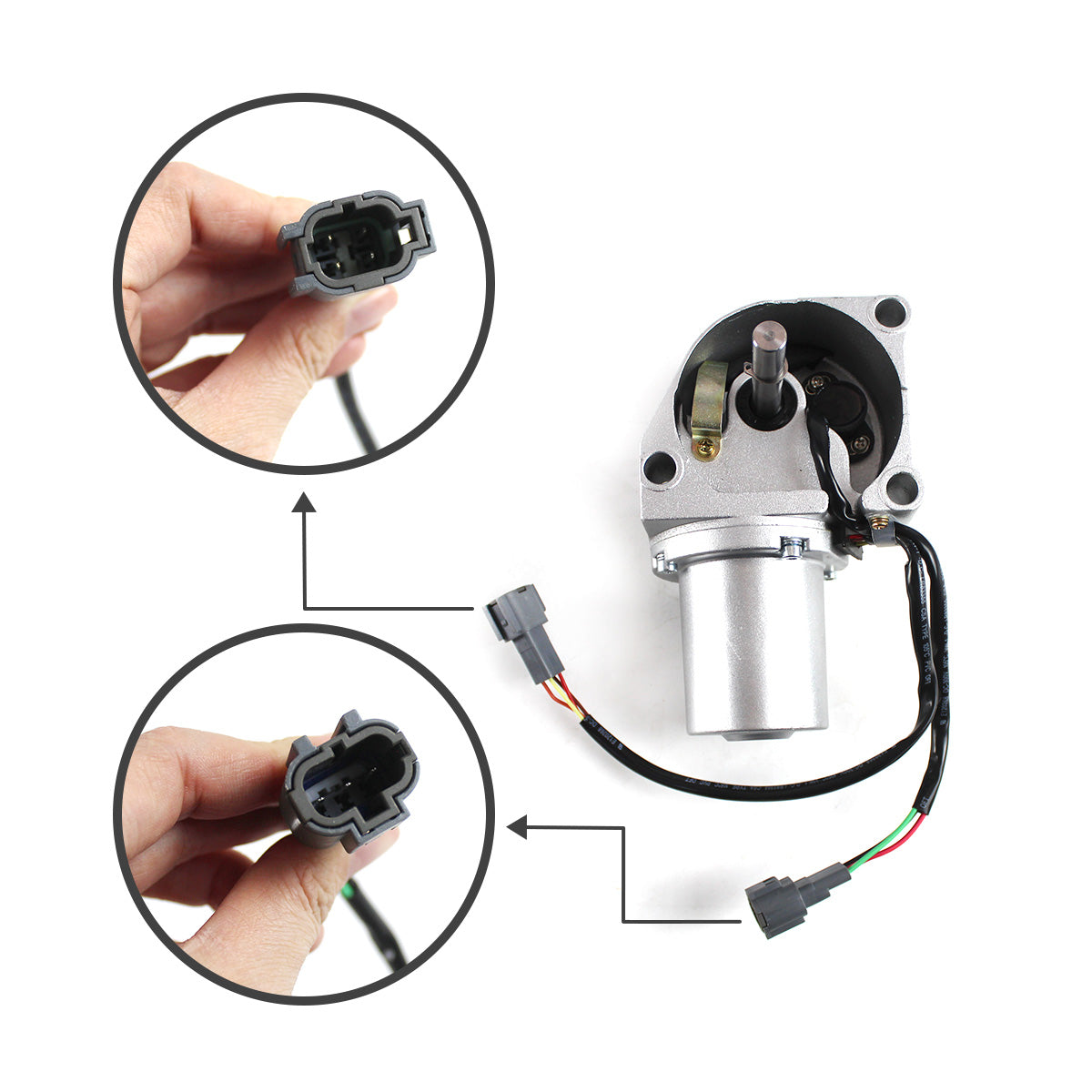 KP56RM2G-007 Stepping Throttle Motor for Hitachi EX200-5 EX220-5 ZX200-6