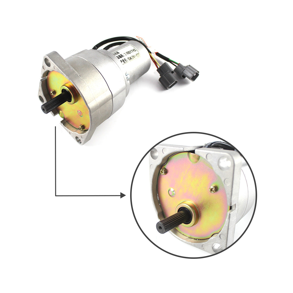 YN20S00002F1 KP56RM2G-011 Stepping Motor for Kobelco SK200-6E SK230-6E
