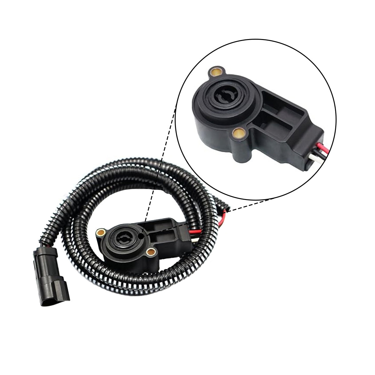 Throttle Position Sensor 2661466 266-1466 for Caterpillar CAT C7 C13 C15 3406E Engine