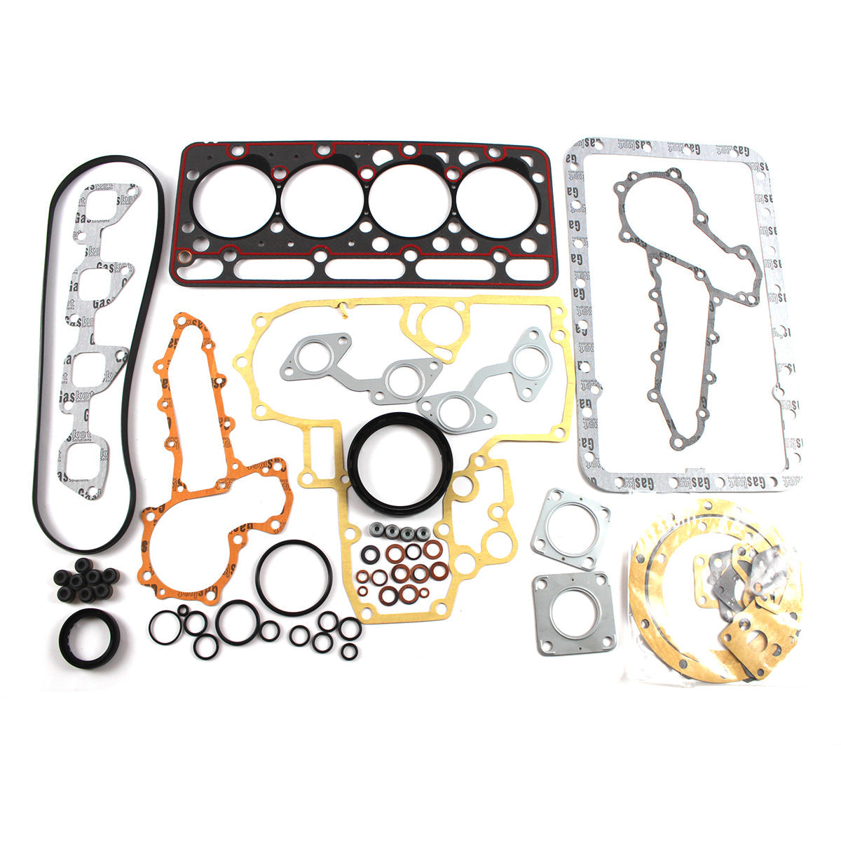 V2203 V2203B V2203T Engine Full Gasket Kit for Kubota Bobcat 753 763 Steer Loader Case 1838