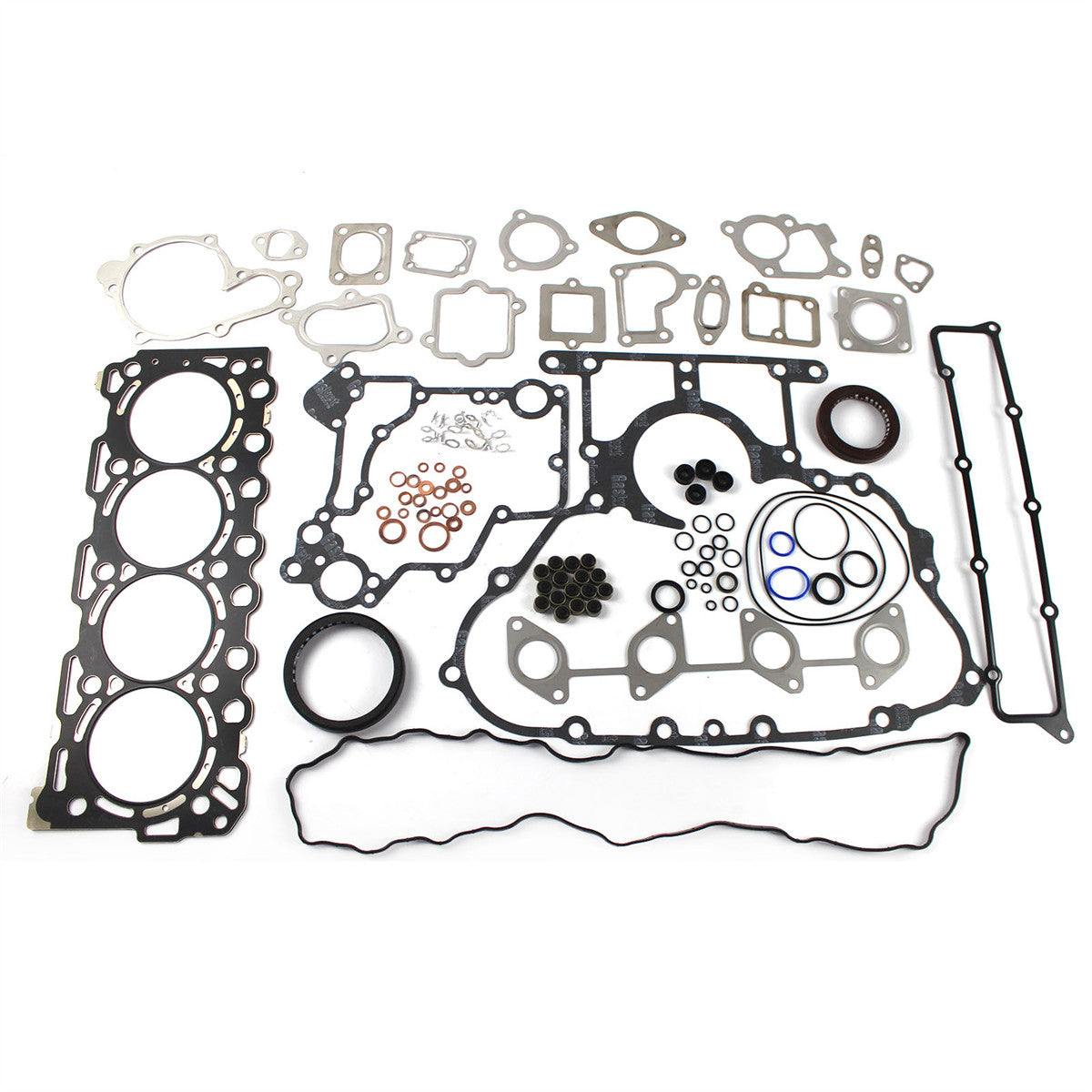 V3307 V3307T Engine Gasket Kit for Kubota M6040 M6060 Tractor S650 S630 Bobcat