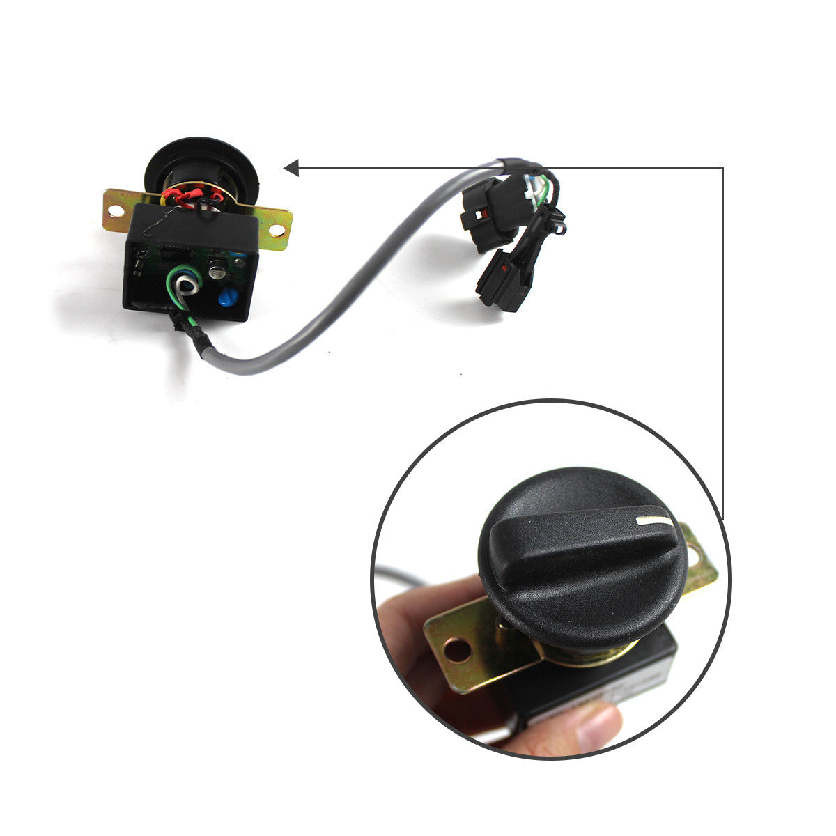 VOE14520398 VOE14503037 Throttle Knob for Volvo Excavator EC140B EC210B