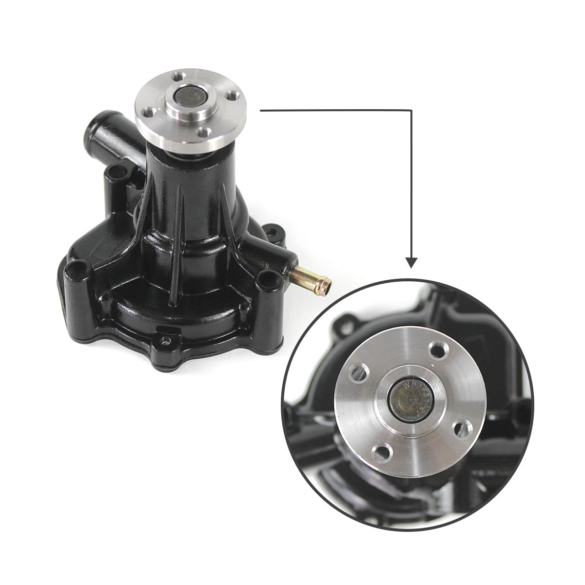 Water Pump 729428-42004 for Yanmar Engine 3TNE84 3TN84 4TNE84 4TNV84 4TNE88 4TNV88