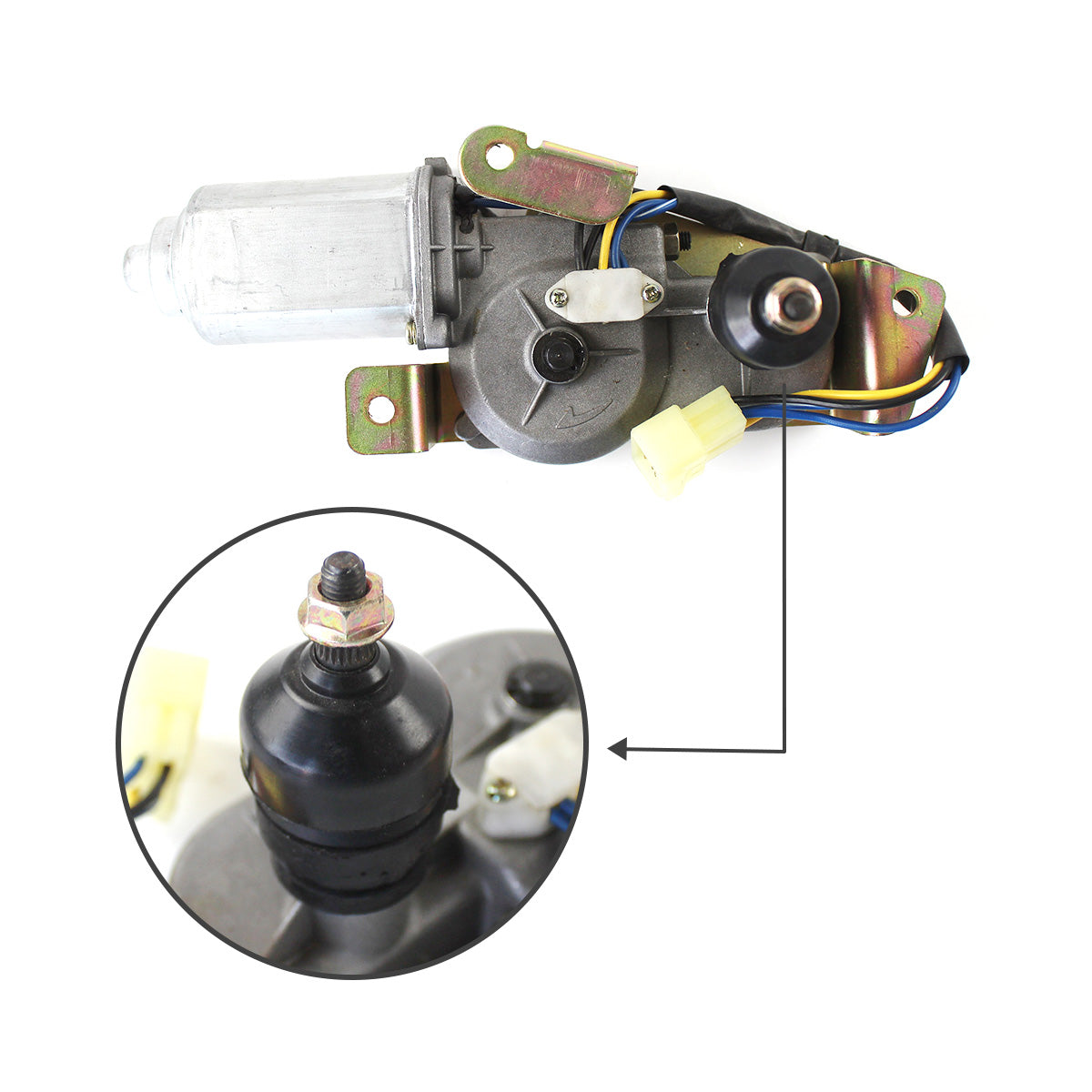 Wiper Motor 24V 538-00009 for Doosan 130LC-V 150LC-V 220LC-V