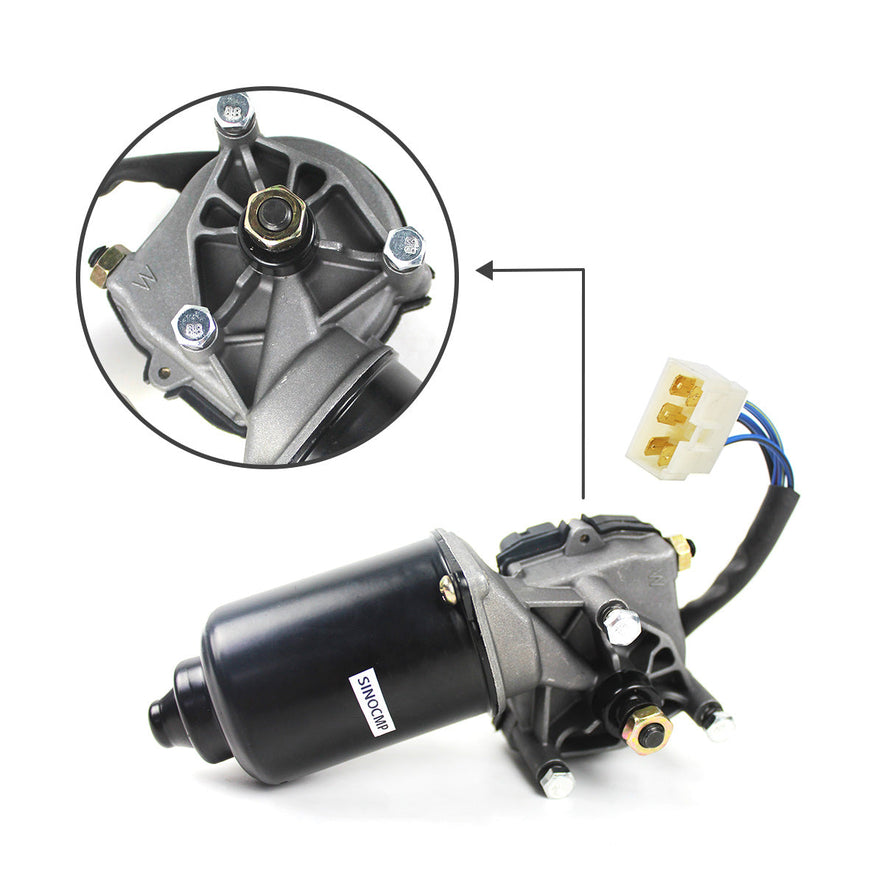 YN53C00011P1 Wiper Motor for Kobelco SK200-6 SK200-6E SK330LC-6E