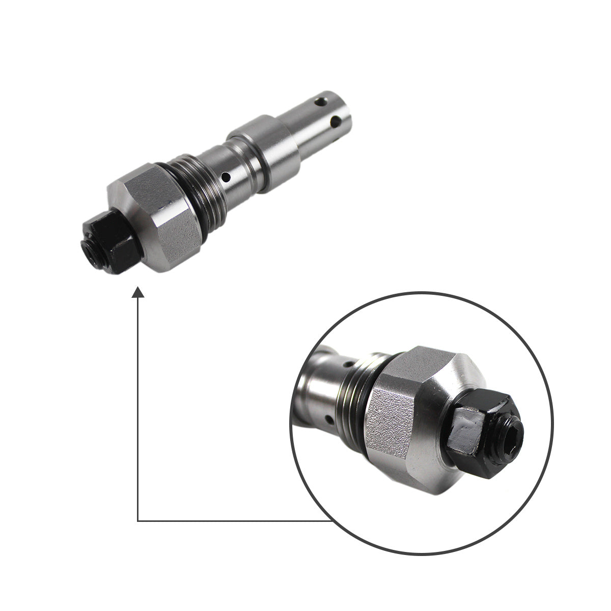 YN22E0001F5 Main Relief Valve for Hitachi EX200-1 Kobelco SK-VH70-7