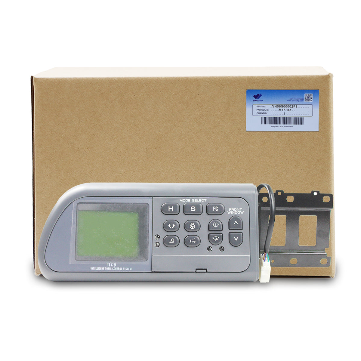 YN59S00002F1 YN59S00002F2 Monitor Screen for Kobelco SK120-5 SK200-5 SK210-5