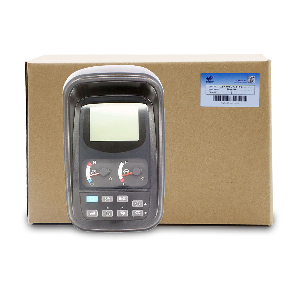 YN59S00021F2 Monitor Display Panel for Kobelco SK200-8 SK210-8 SK250-8