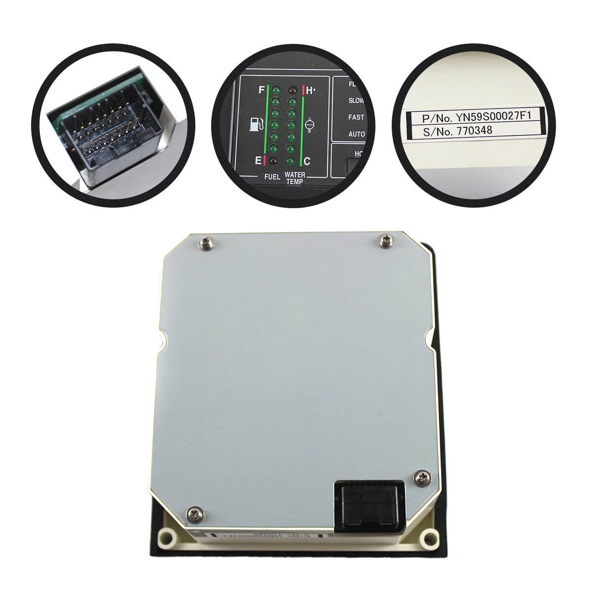 YN59S00027F1 2489U276F1 2489U276F3 Monitor for Kobelco SK200 SK120-3 SK210-1