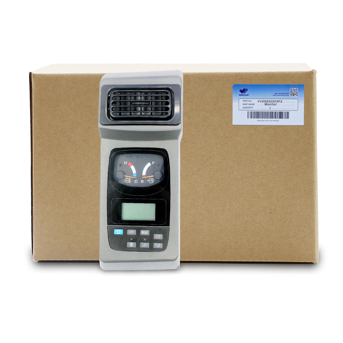 YV59S00003F2 Monitor Display Panel for Kobelco SK200-6E SK210-6E SK250-6E