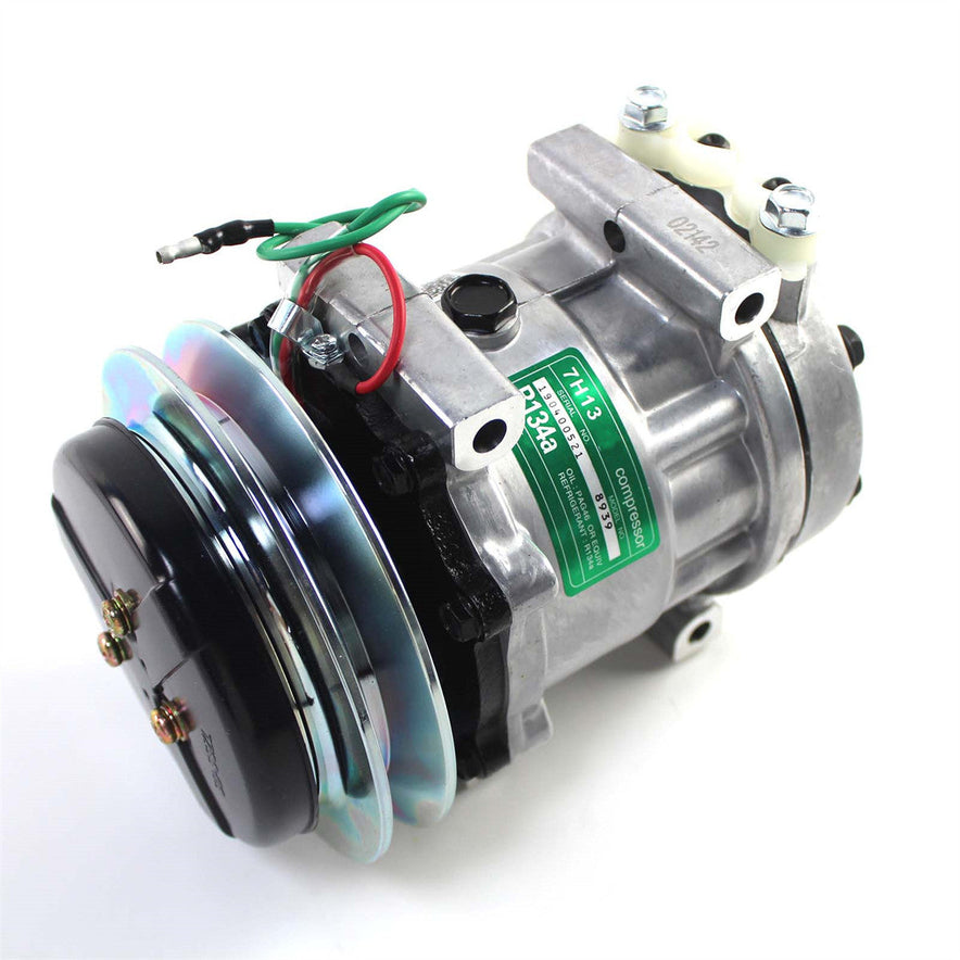 YX91V00001F1 Air Conditioning Compressor for Kobelco SK200-8 SK350-8 Excavator
