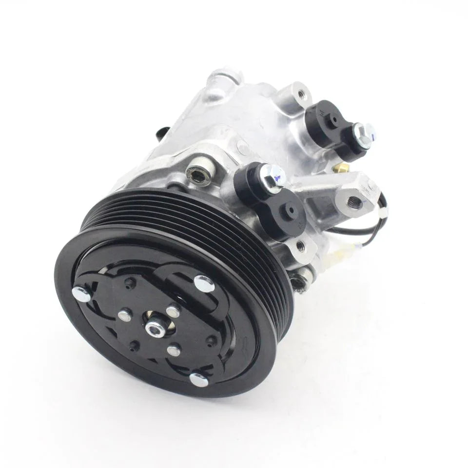 3P999-00620 A/C Compressor Air Compressor SVO7E 6 GROOVE AC Compressor Clutch Assy for Kubota M135GX GXDTC M136 SV07E