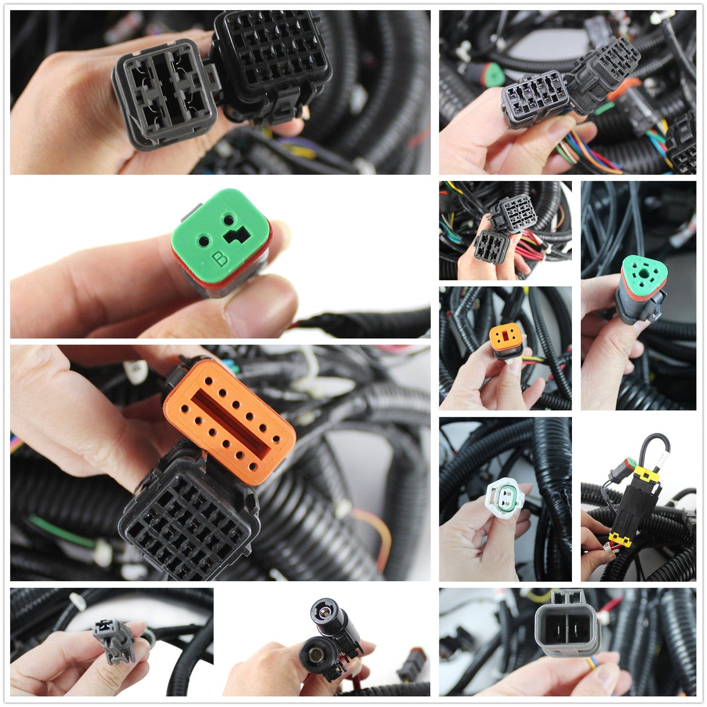 203-06-71711 203-06-71712 Outer Wiring Harness Excavator PC130-7