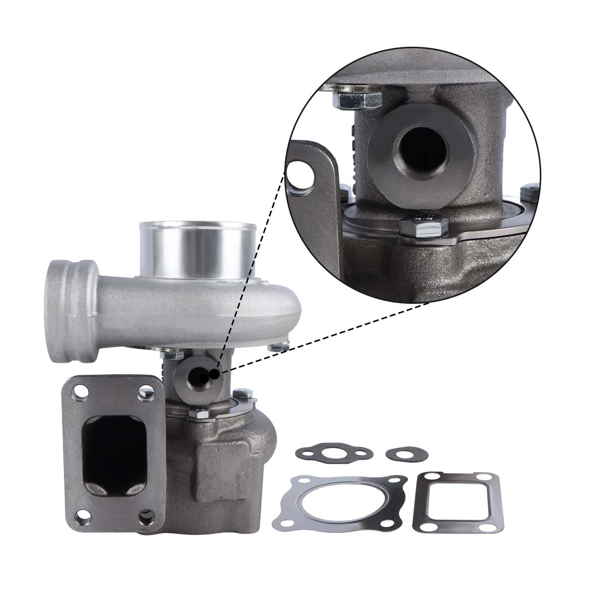 04258205KZ S100008H Turbocharger for Volvo Deutz D4D BF4M2012C Engine