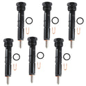 6PCS Fuel Injectors 0432133864 for Cummins 5.9L 6BT50HP Engine Dodge Ram 3500 2500 5.9L 1994-98