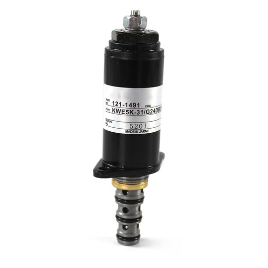 121-1491 KWE5K-31/G24DB30 Solenoid Valve for CAT E320B E320C