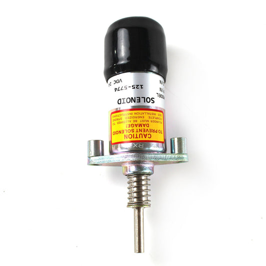 125-5774 1255774 24V Fuel Shutoff Solenoid for Caterpillar 330B 330C 3304B