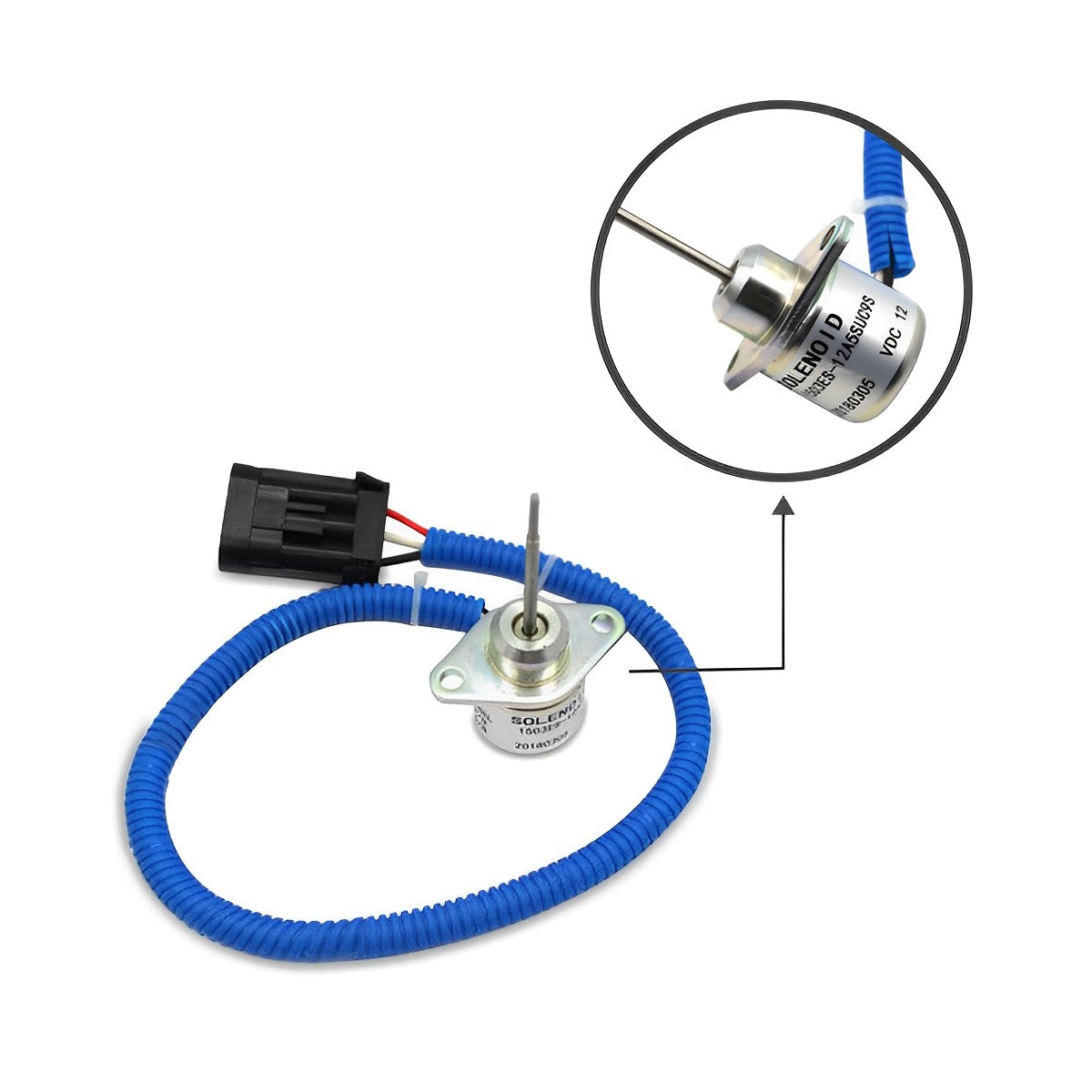 1503ES-12A5SUC9S Stop Solenoid Valve for Kubota Engine