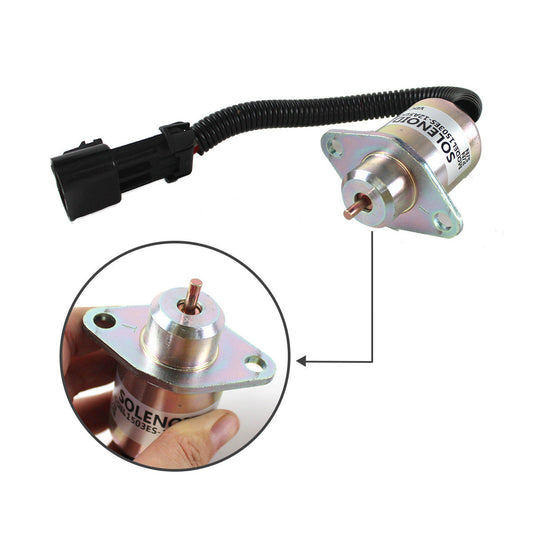 1503ES-12A5UC9S SA-4561-T 12V Fuel Shutdown Solenoid for Kubota CT4.91-V1505
