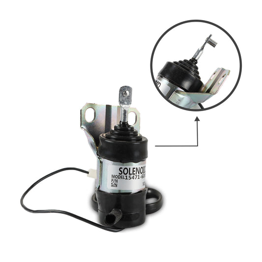 For Kubota Front Mower F2000 F2100 Stop Solenoid 15471-60010