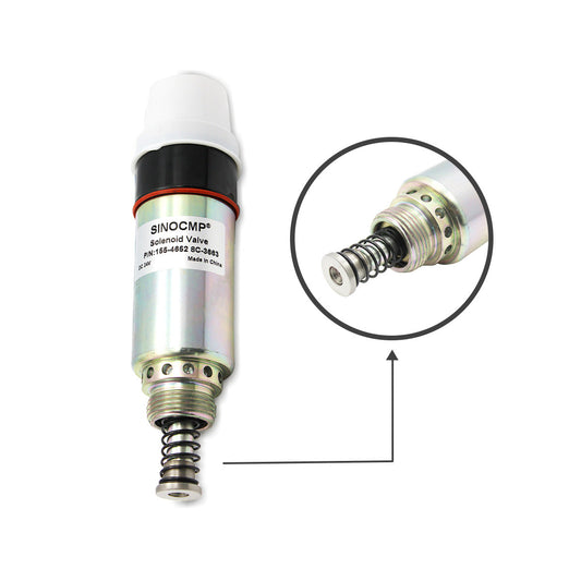 155-4652 8C-3663 Shutoff Solenoid Valve for Caterpillar 320BS 322C